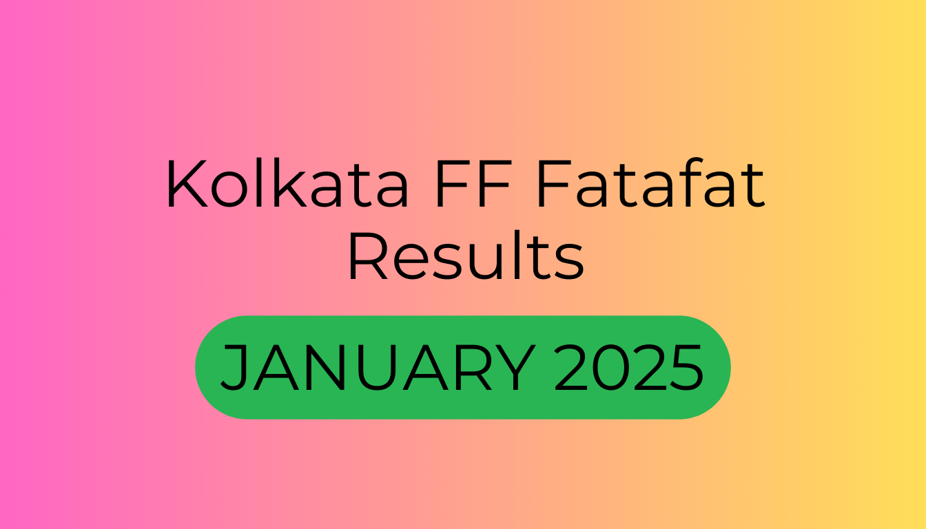 Kolkata Fatafat Results January 2025