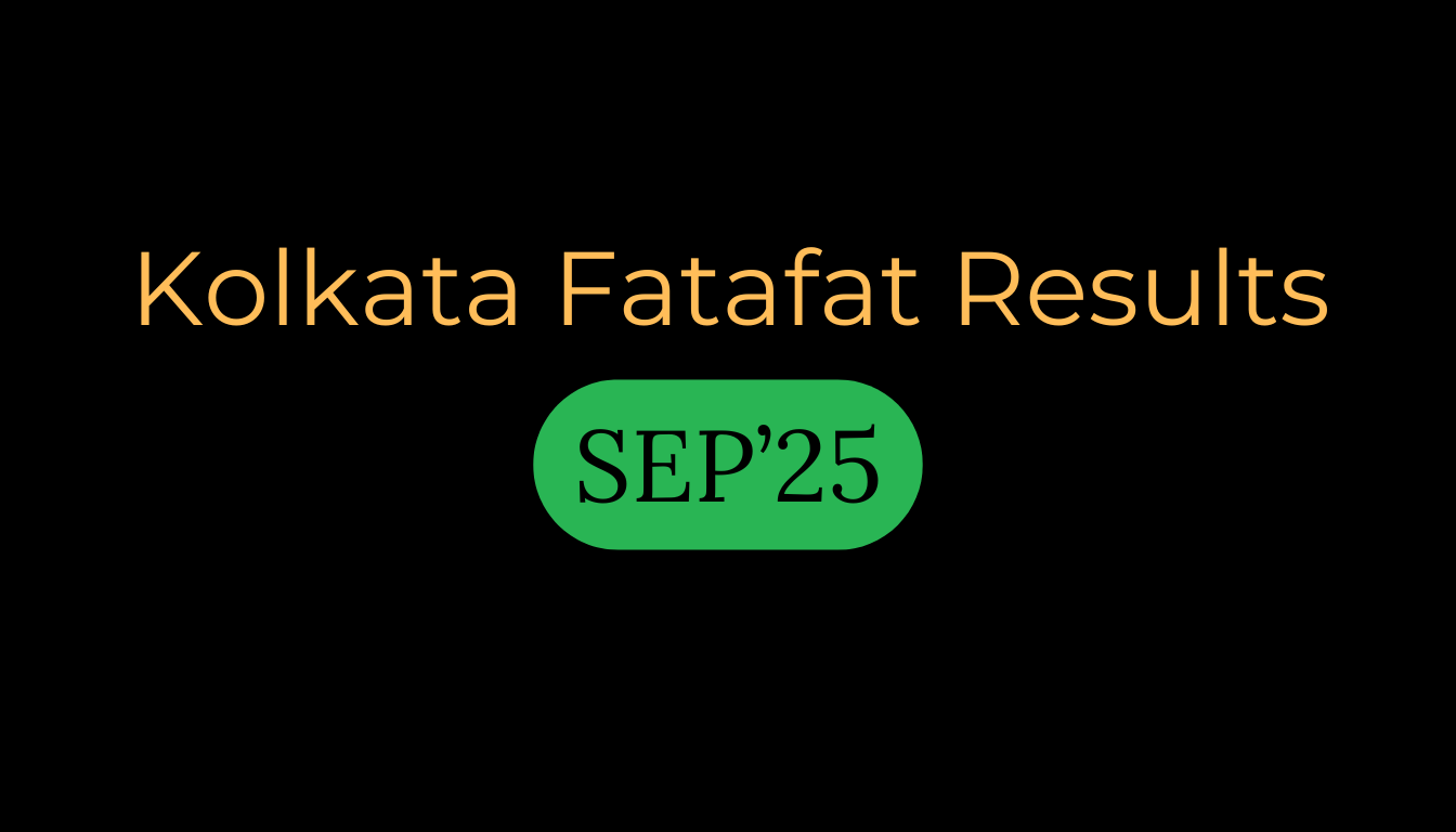Kolkata FF Fatafat Sep 2025 Live Results