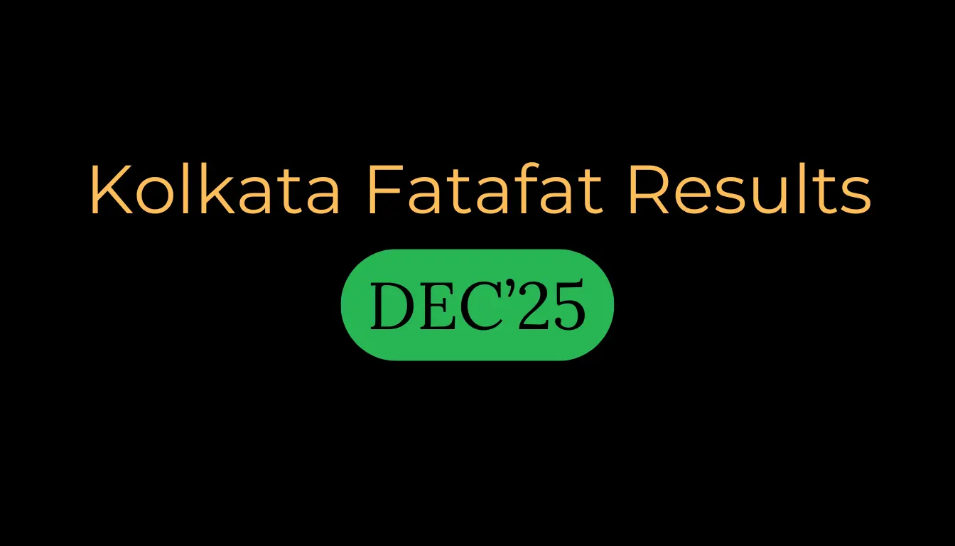 Kolkata FF Fatafat December 2025 Live Results
