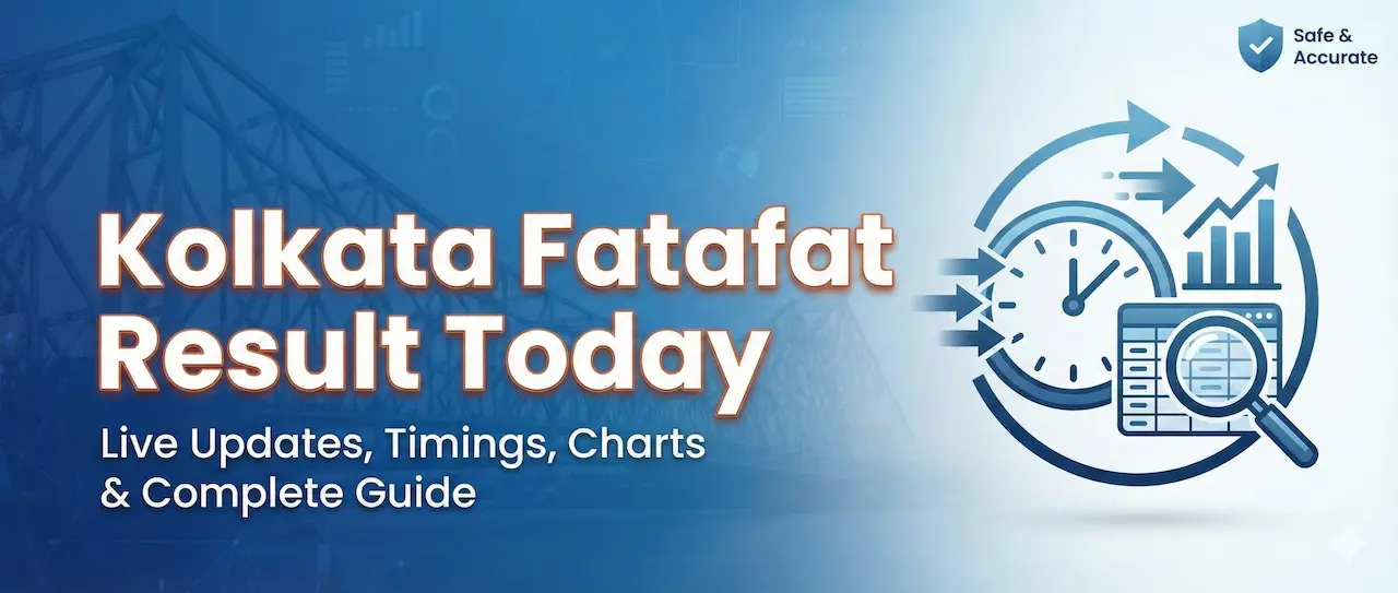 Kolkata Fatafat Result Today – Live Updates, Timings & Chart